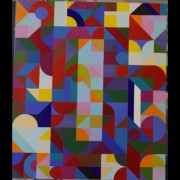 Fielder 1 2017 acrylic on canvas 200x165 cms